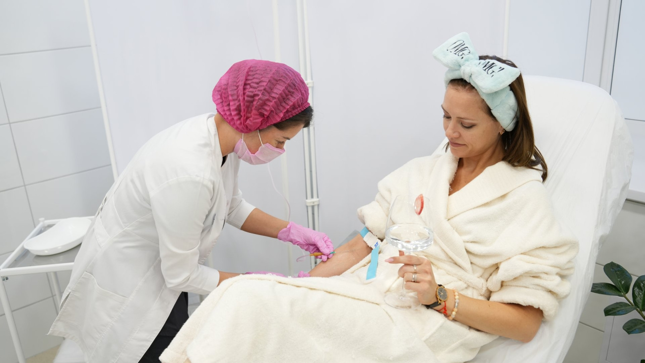 «Барби‑капельница» - красота и здоровье в одной процедуре